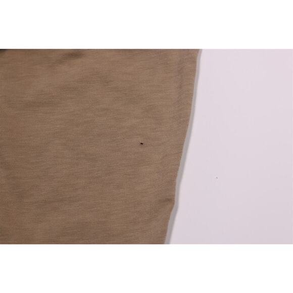 Ralph Lauren X RLX Tan Jersey Knit Distressed Relaxed Fit Button-Fly Pants 36 - Picture 7 of 11